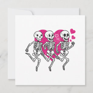 Cartes Pour Fêtes Annuelles Coussin cadeau Skeleton Runner, cadeau de la Saint