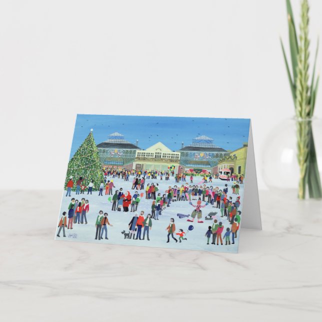 Cartes Pour Fêtes Annuelles Covent Garden London (Devant)