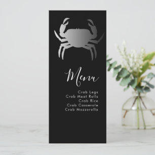 Cartes Pour Fêtes Annuelles Crabe Boule Nautique Blue Beach Mariage Noir