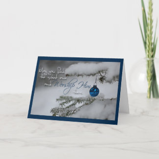 Cartes Pour Fêtes Annuelles Crainte silencieuse