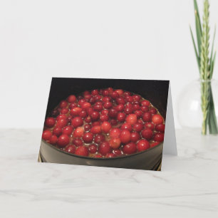 Cartes Pour Fêtes Annuelles Cranberry