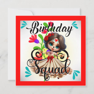Cartes Pour Fêtes Annuelles Crâne à sucre cuite Anniversaire