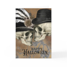 Crânes gothiques en Halloween Vintage Casquette