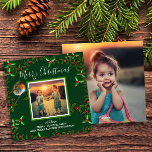 Cartes Pour Fêtes Annuelles Créez vos propres photos de famille Joyeux Noël
