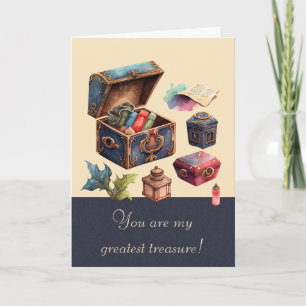 Cartes Pour Fêtes Annuelles Créez votre propre boîte au trésor Souvenirs préci