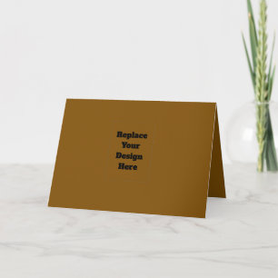 Cartes Pour Fêtes Annuelles Créez Votre Propre Brun