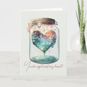Cartes Pour Fêtes Annuelles Créez Votre Propre Cœur Magique Vert Amour