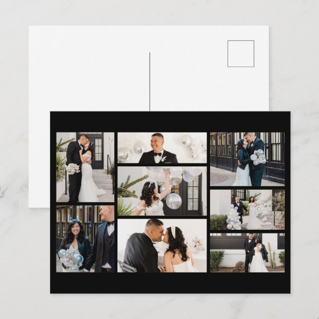 Cartes Pour Fêtes Annuelles Créez votre propre collection de photos 8 (Devant / Derrière)