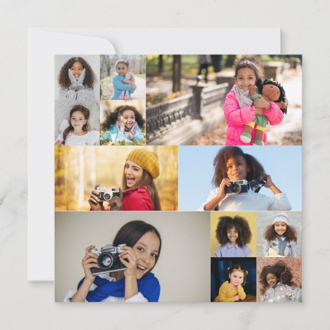 Cartes Pour Fêtes Annuelles Créez votre propre collection photo 12 (Devant)