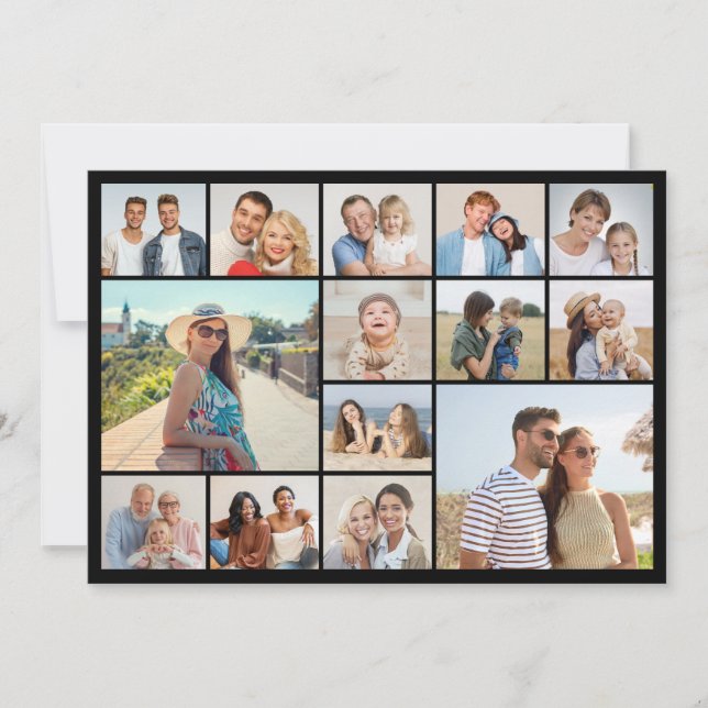 Cartes Pour Fêtes Annuelles Créez votre propre collection photo 14 (Devant)