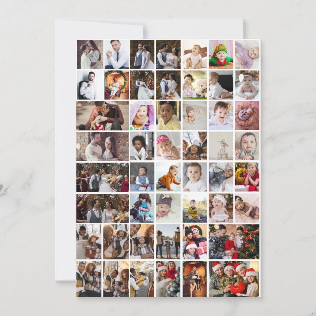 Cartes Pour Fêtes Annuelles Créez votre propre collection photo de 50 (Devant)