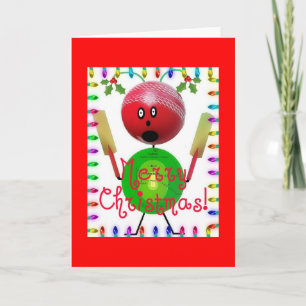 Cartes Pour Fêtes Annuelles Cricket Christmas Cartoon