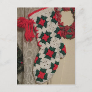 Cartes Pour Fêtes Annuelles Crochet Noël Stocker