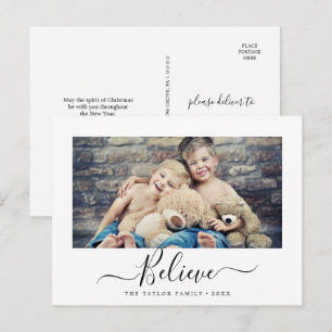 Cartes Pour Fêtes Annuelles Croire minimaliste Paysage Religieux Photo