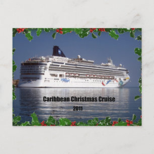 Cartes Pour Fêtes Annuelles Croisière de Noël des Caraïbes 2011