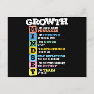 Cartes Pour Fêtes Annuelles Croissance Esprit Classe Motivation Cerveau Entrep