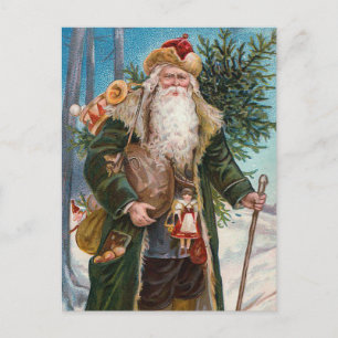 Cartes Pour Fêtes Annuelles Cru du "père noël"