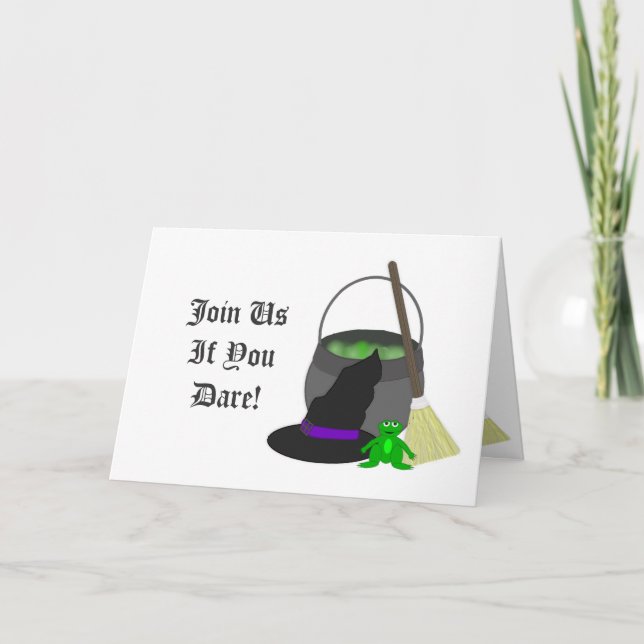 Cartes Pour Fêtes Annuelles Cuisson éffrayante (Devant)