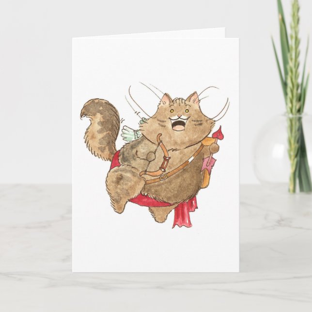 Cartes Pour Fêtes Annuelles Cupid Tommy Valentine (Devant)
