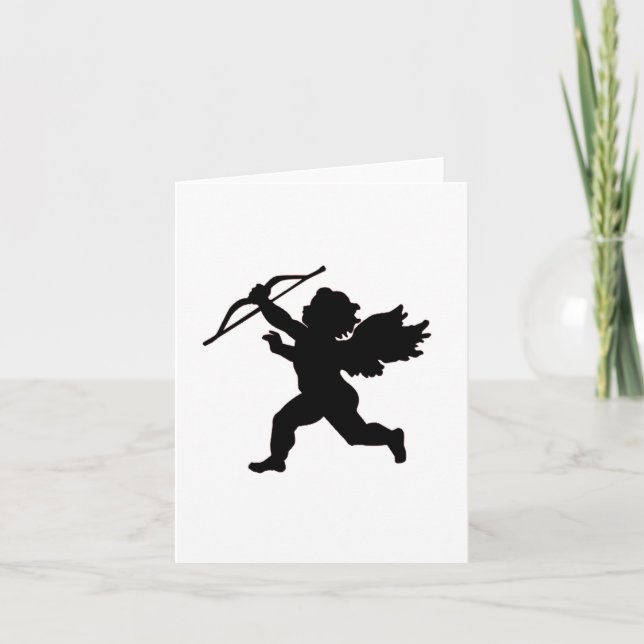 Cartes Pour Fêtes Annuelles Cupid Valentine (Devant)