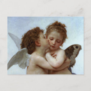Cartes Pour Fêtes Annuelles Cupidé & Psyché Enfants Valentine