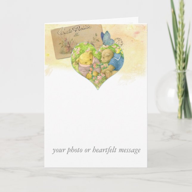 Cartes Pour Fêtes Annuelles Custom Valentine (Devant)