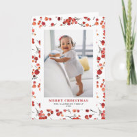 Cute Aquarelle Pingouins Motif Noël Photo