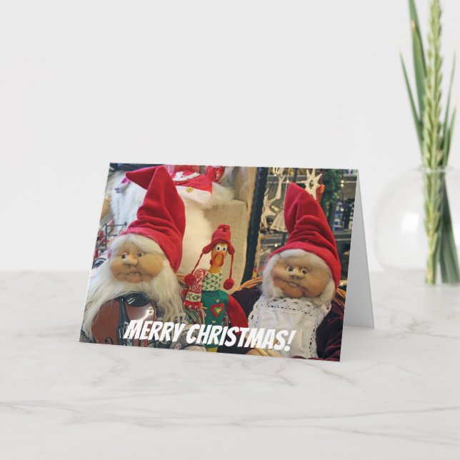 Cartes Pour Fêtes Annuelles Cute Chicken Christmas Greeting Card ! (Devant)