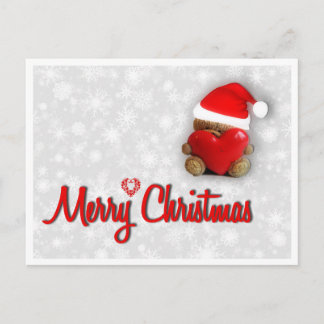 Cartes Pour Fêtes Annuelles cute christmas bear