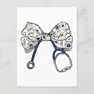 Cartes Pour Fêtes Annuelles Cute Coquette Bow Coquette Bow Nurse Nurse
