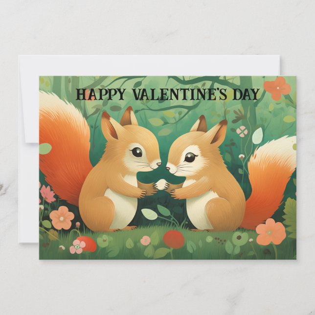 Cartes Pour Fêtes Annuelles Cute et Funny Valentine pour les enfants #50 (Devant)