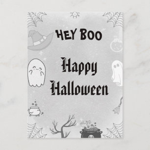 Cartes Pour Fêtes Annuelles Cute Ghost Halloween 