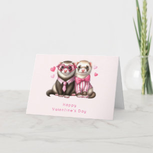 Cartes Pour Fêtes Annuelles Cute Otter Couple dans Love Valentine's Day