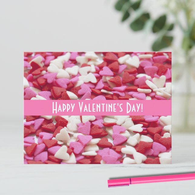 Cartes Pour Fêtes Annuelles Cute Sweet Heart Valentine's Day (Créateur téléchargé)