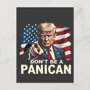 Cartes Pour Fêtes Annuelles Dads Home Ne soyez pas un Trump panicain USA