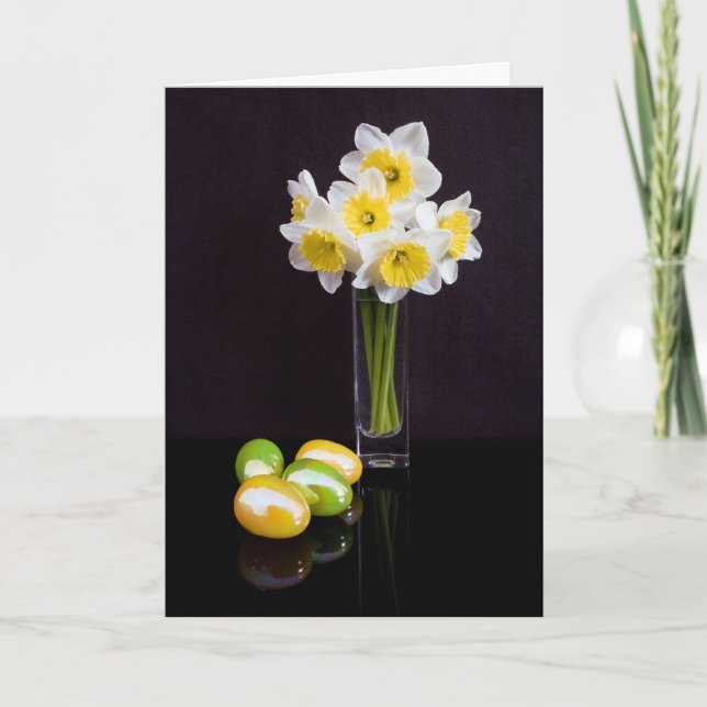 Cartes Pour Fêtes Annuelles Daffodil Surprise ! (Devant)