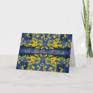 Cartes Pour Fêtes Annuelles Daffodique Printemps Saint-Valentin