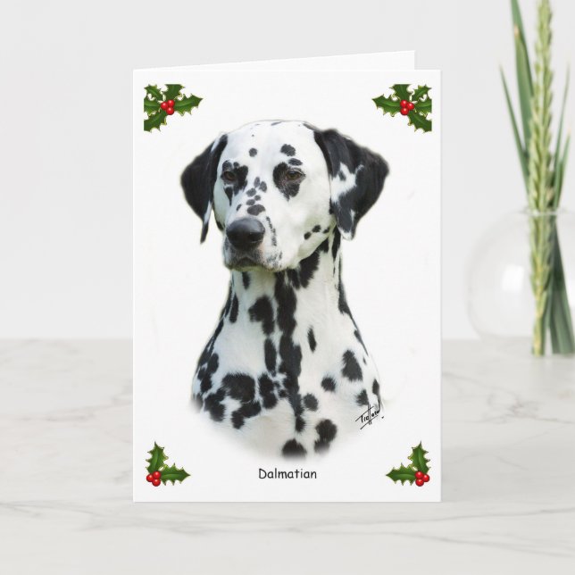 Cartes Pour Fêtes Annuelles Dalmatien 9T004D-367 (Devant)