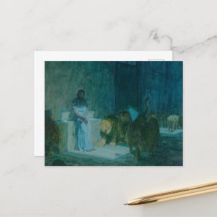 Cartes Pour Fêtes Annuelles Daniel in the Lions' Den par Henry Ossawa Tanner