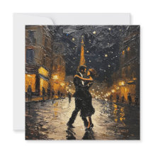 Danse d'amour dans la ville lumière