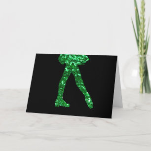 Cartes Pour Fêtes Annuelles Danseur irlandais
