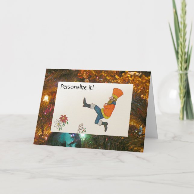 Cartes Pour Fêtes Annuelles Danseur russe (Devant)