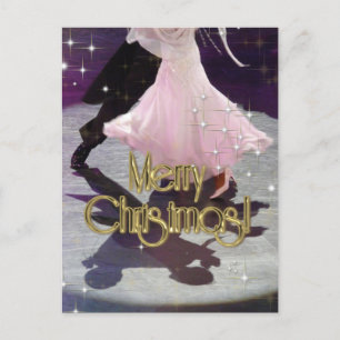 Cartes Pour Fêtes Annuelles Danseurs de Joyeux Noël