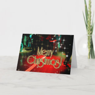Cartes Pour Fêtes Annuelles Danseurs de Joyeux Noël PERSONNALISÉS