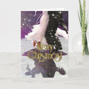 Cartes Pour Fêtes Annuelles Danseurs de Joyeux Noël PERSONNALISÉS