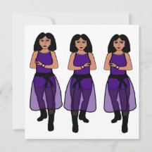 Danseuse Sheer Purple B