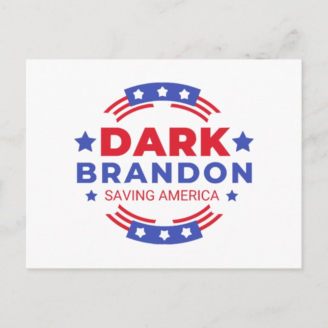 Cartes Pour Fêtes Annuelles Dark Brandon (Devant)