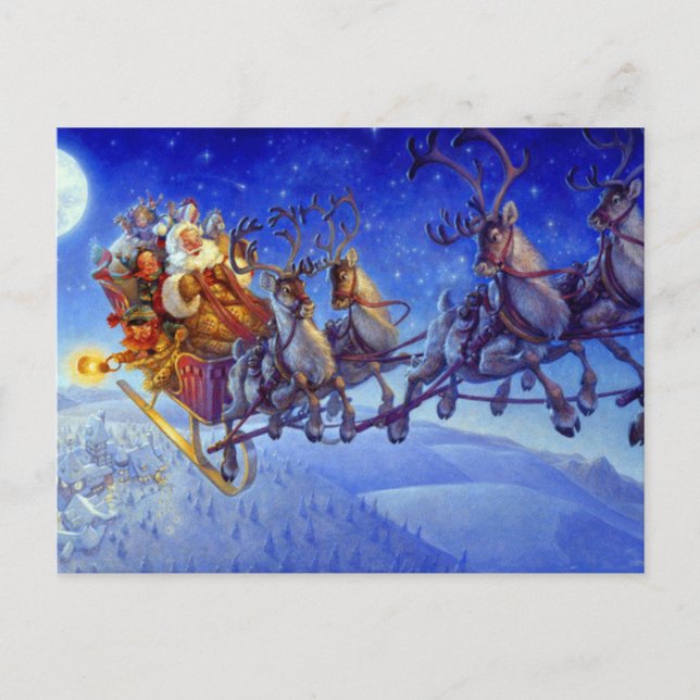 Cartes Pour Fêtes Annuelles Dash Away Dash Abandonner Tout Noël (Devant)