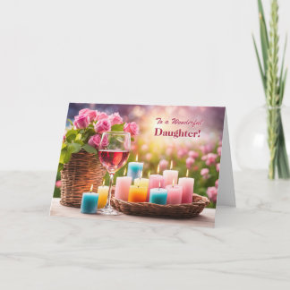 Cartes Pour Fêtes Annuelles Daughter Happy Mothers Day Pretty Flowers 