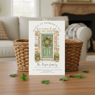 Cartes Pour Fêtes Annuelles De notre maison à la vôtre St Patricks Day 